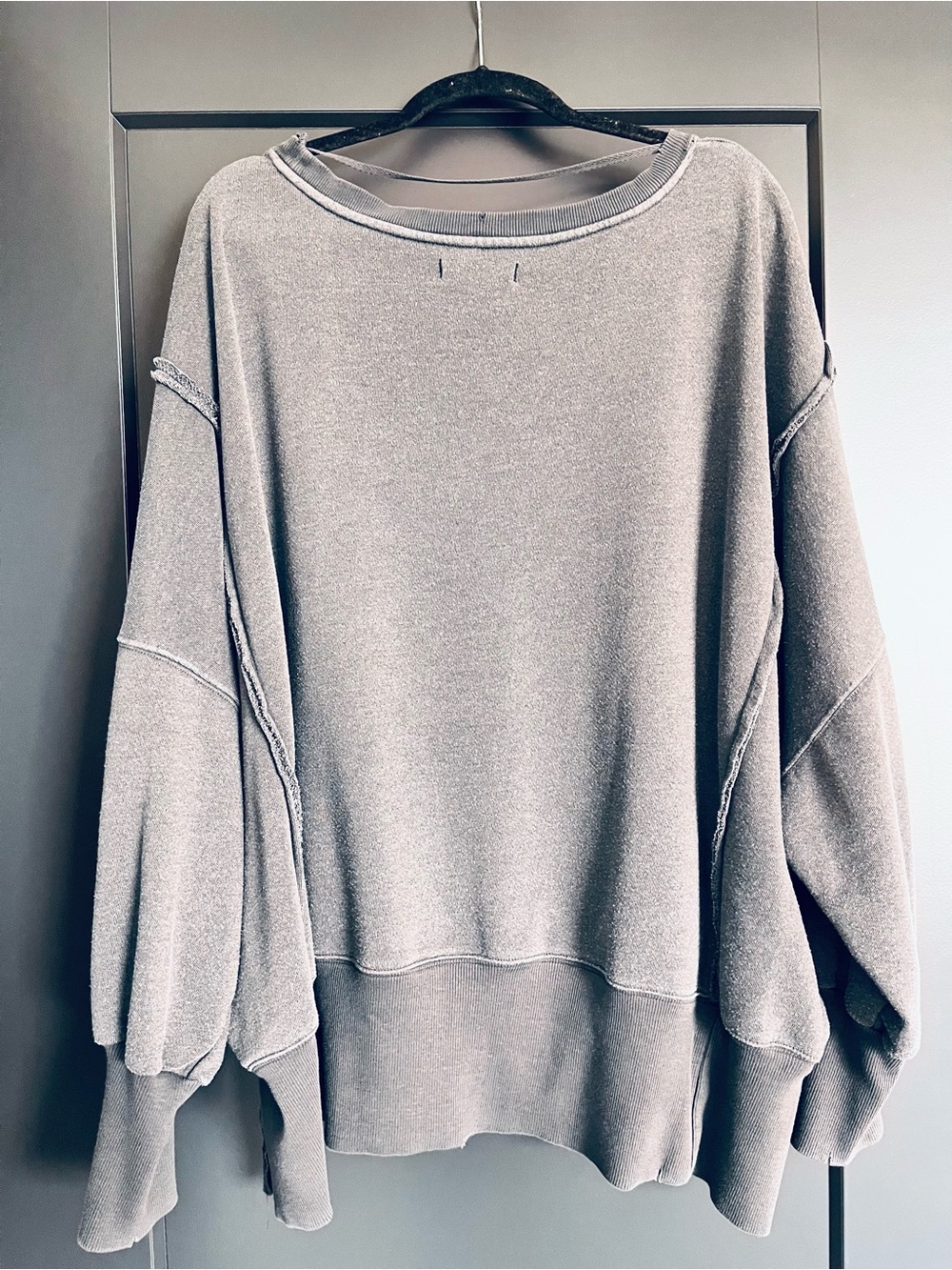 Free People We the Free Camden Snake Pullover Sweatshirt - Picture 8 of 8